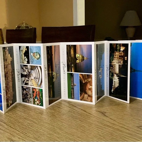 Souvenir Postcard Book-Paris Ville Lumiere 18 UNUSED Cards. Collectible & NEW. - Picture 12 of 14